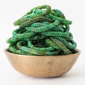 Aid Through Trade Assorted Emerald Roll-On Bracelets