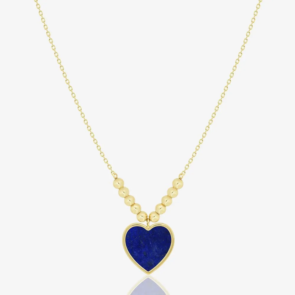 Amore Necklace in Lapis Lazuli