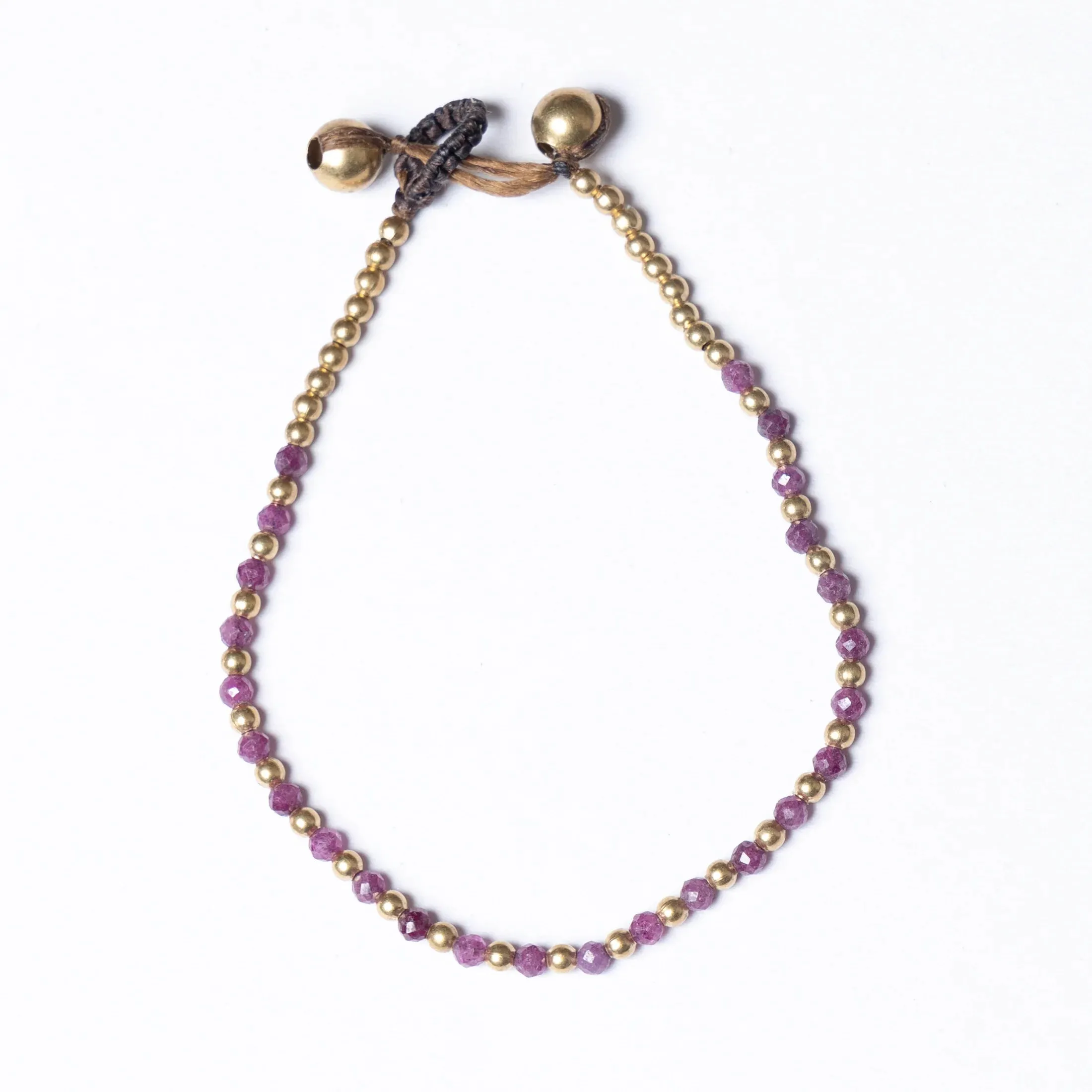 Birthstone Bracelet | July | Ruby
