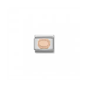 Composable Rose Gold Diamond Emerald Link - 430104/20