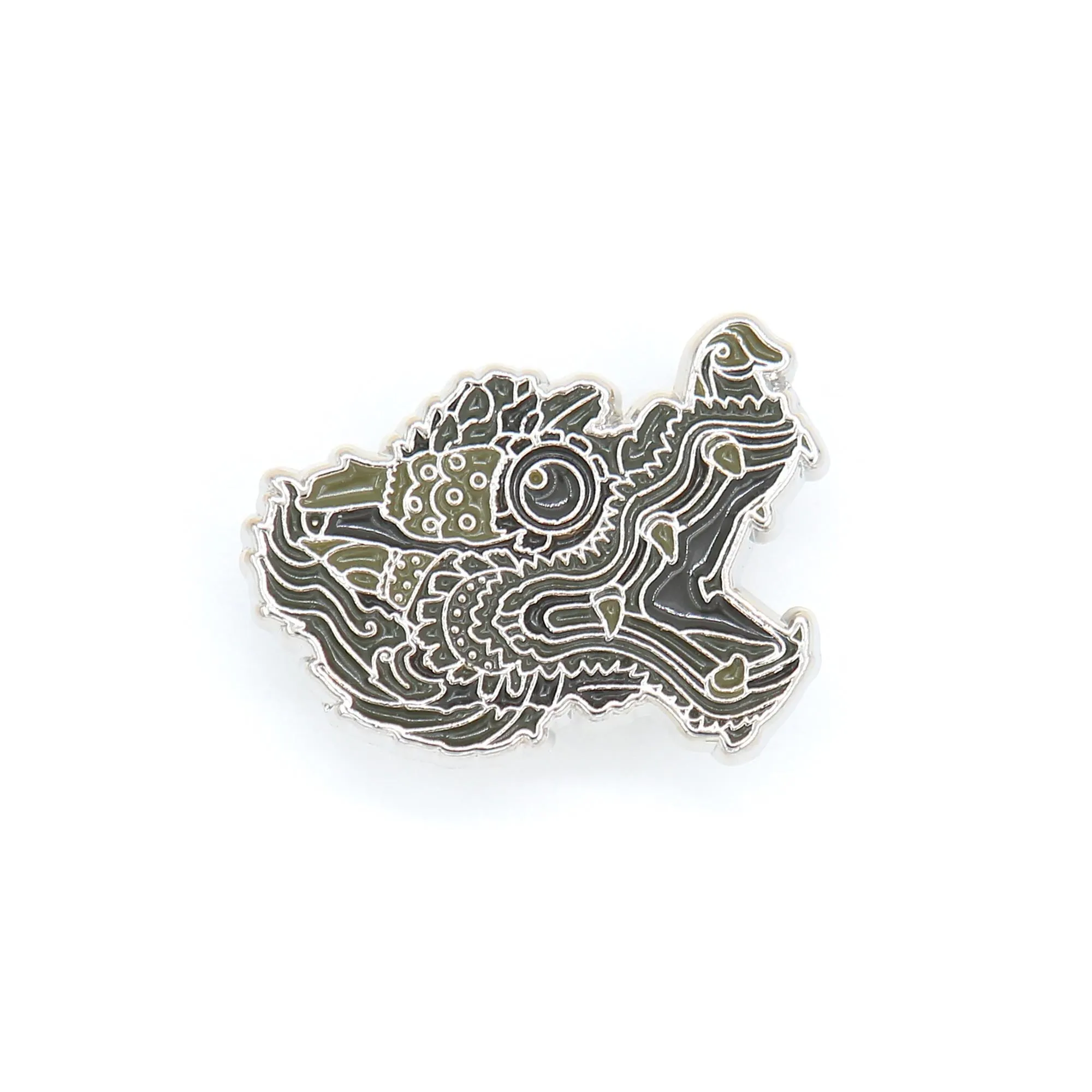 Dragon Cannon Pin Badge Set - Fort Nelson