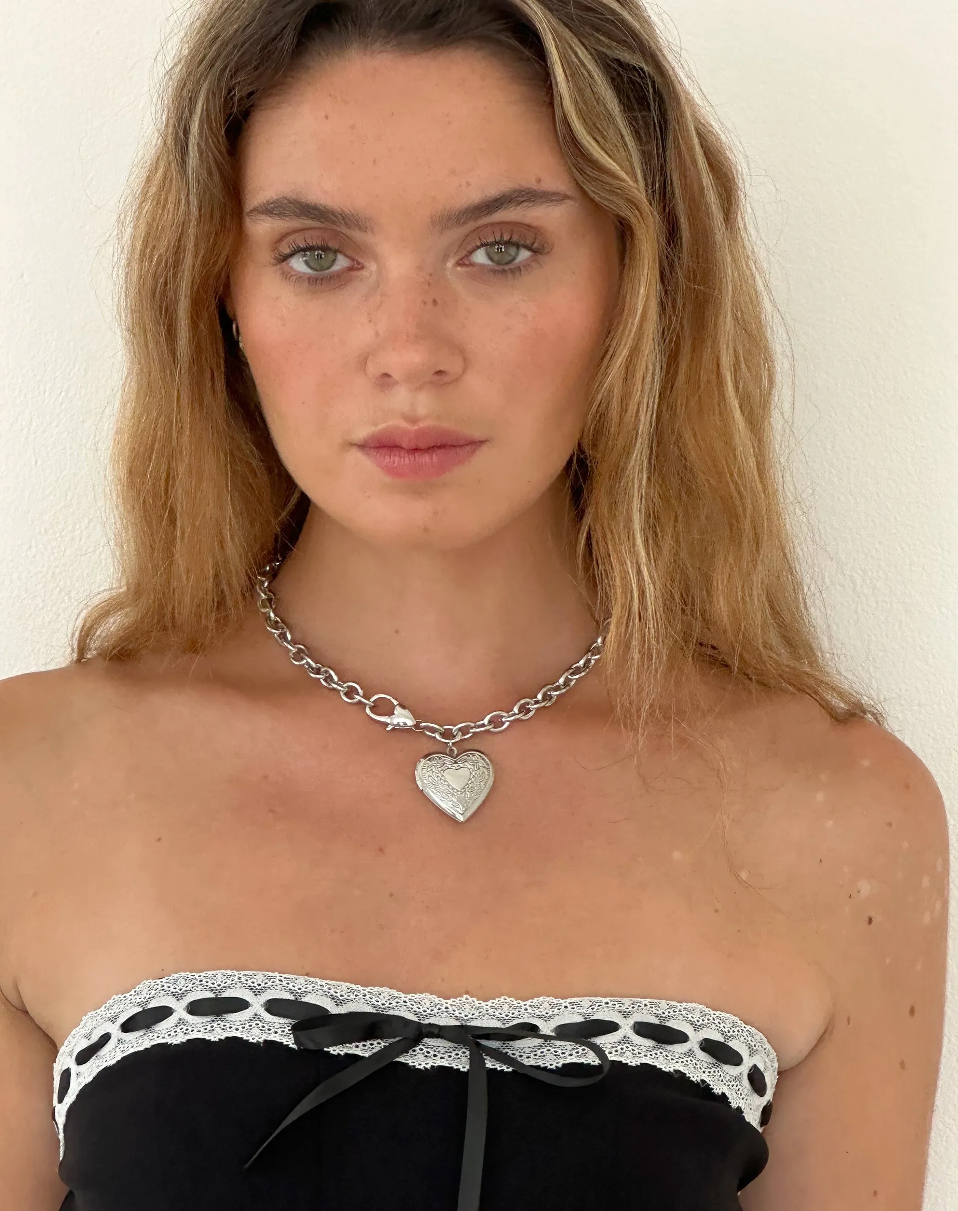 Jude Chunky Heart Necklace by Gemini Jewels