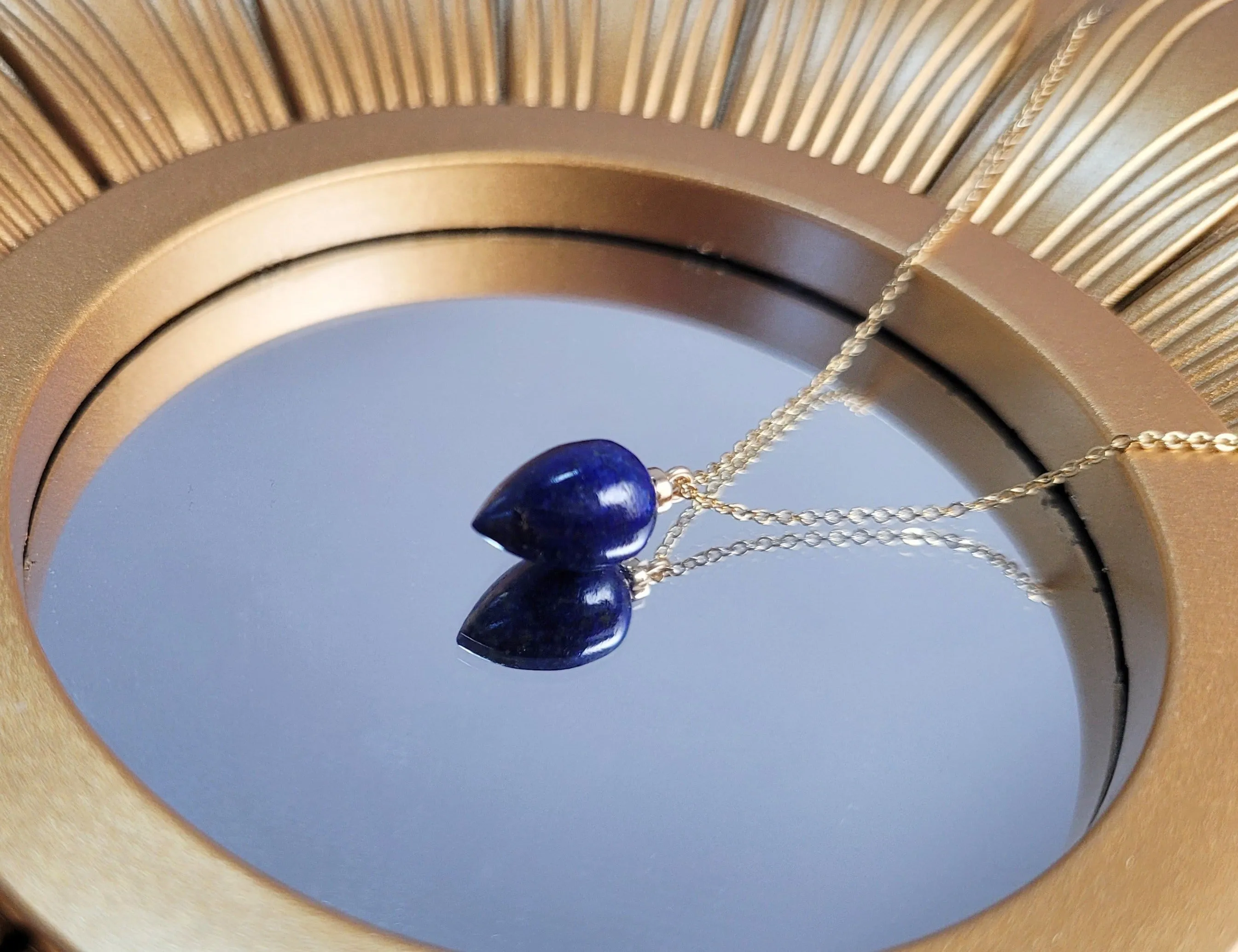Lapis Lazuli Pendant Necklace