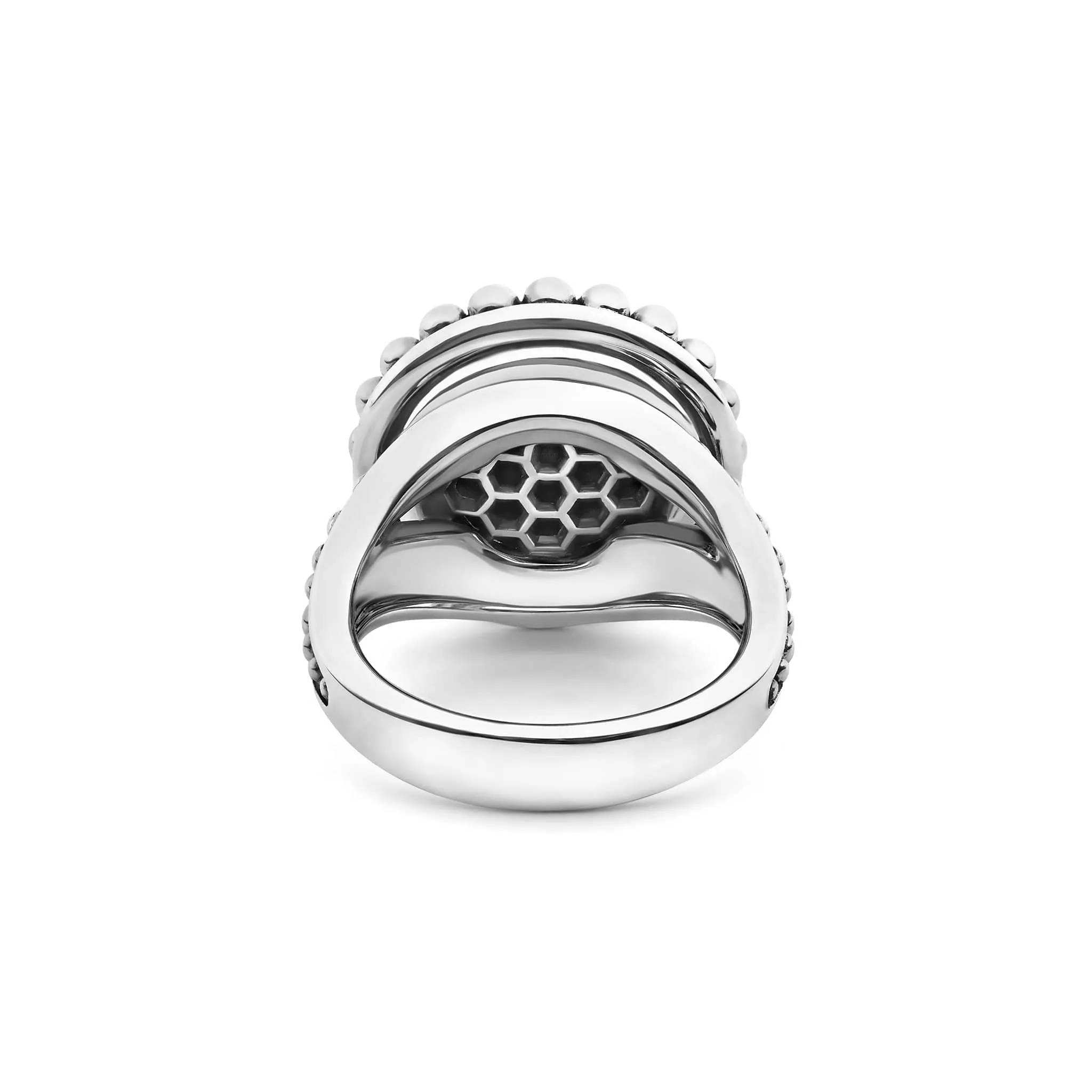 Maya Onyx Circle Ring