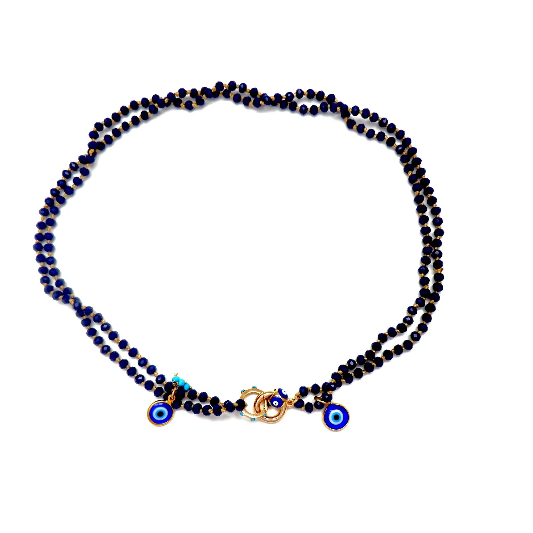 my organic lapis necklace