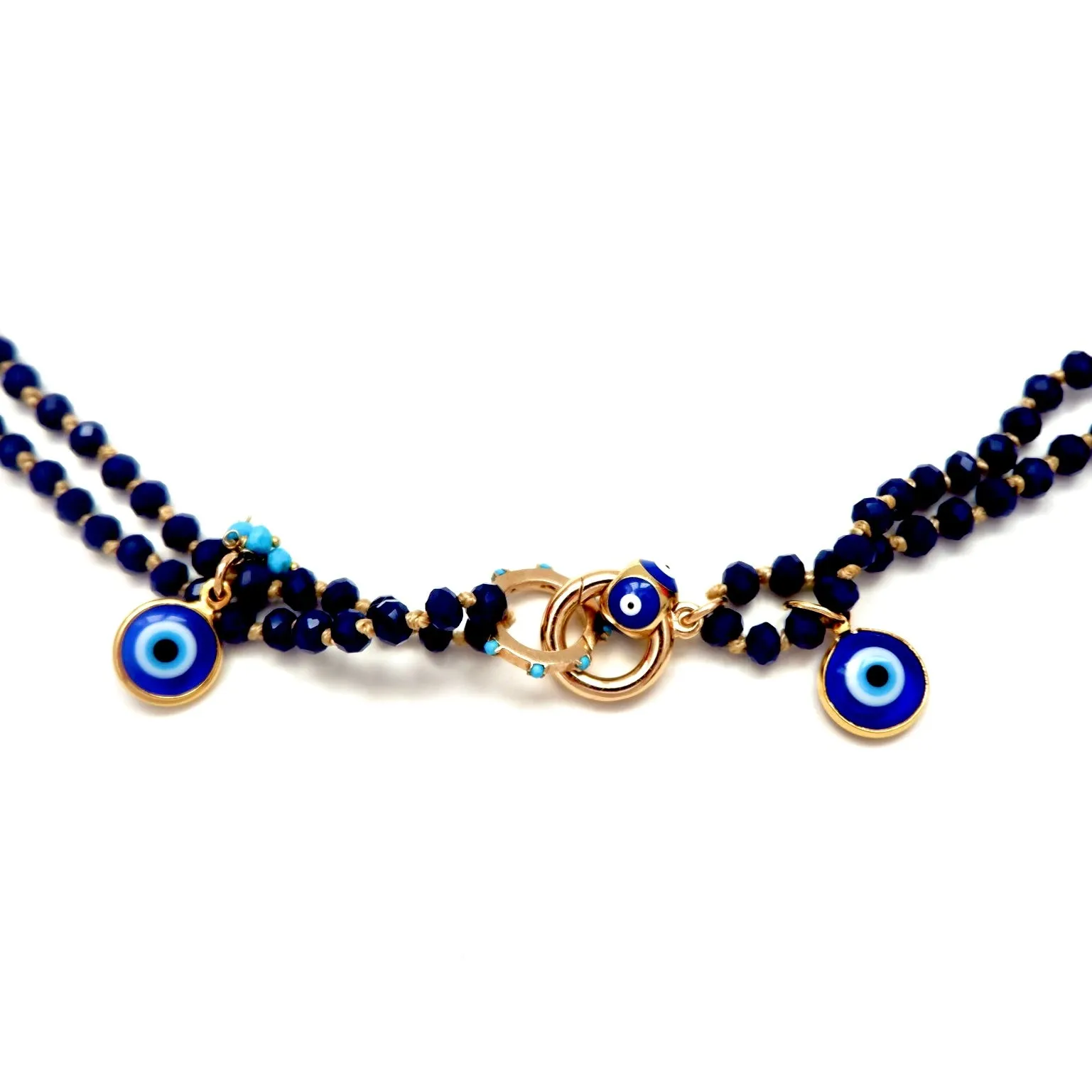 my organic lapis necklace