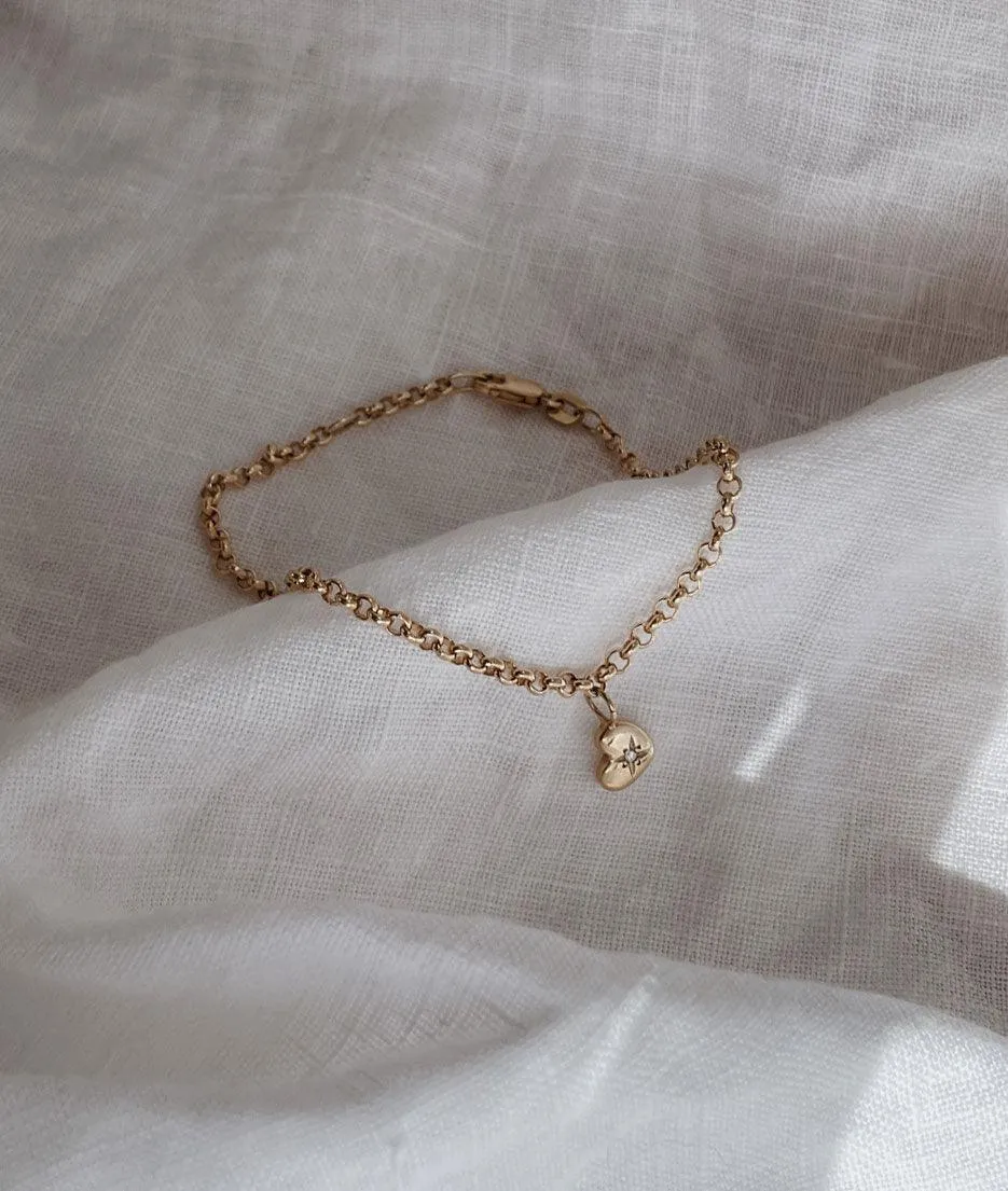 READYMADE Additional Tiny Heart of Gold | Ruby