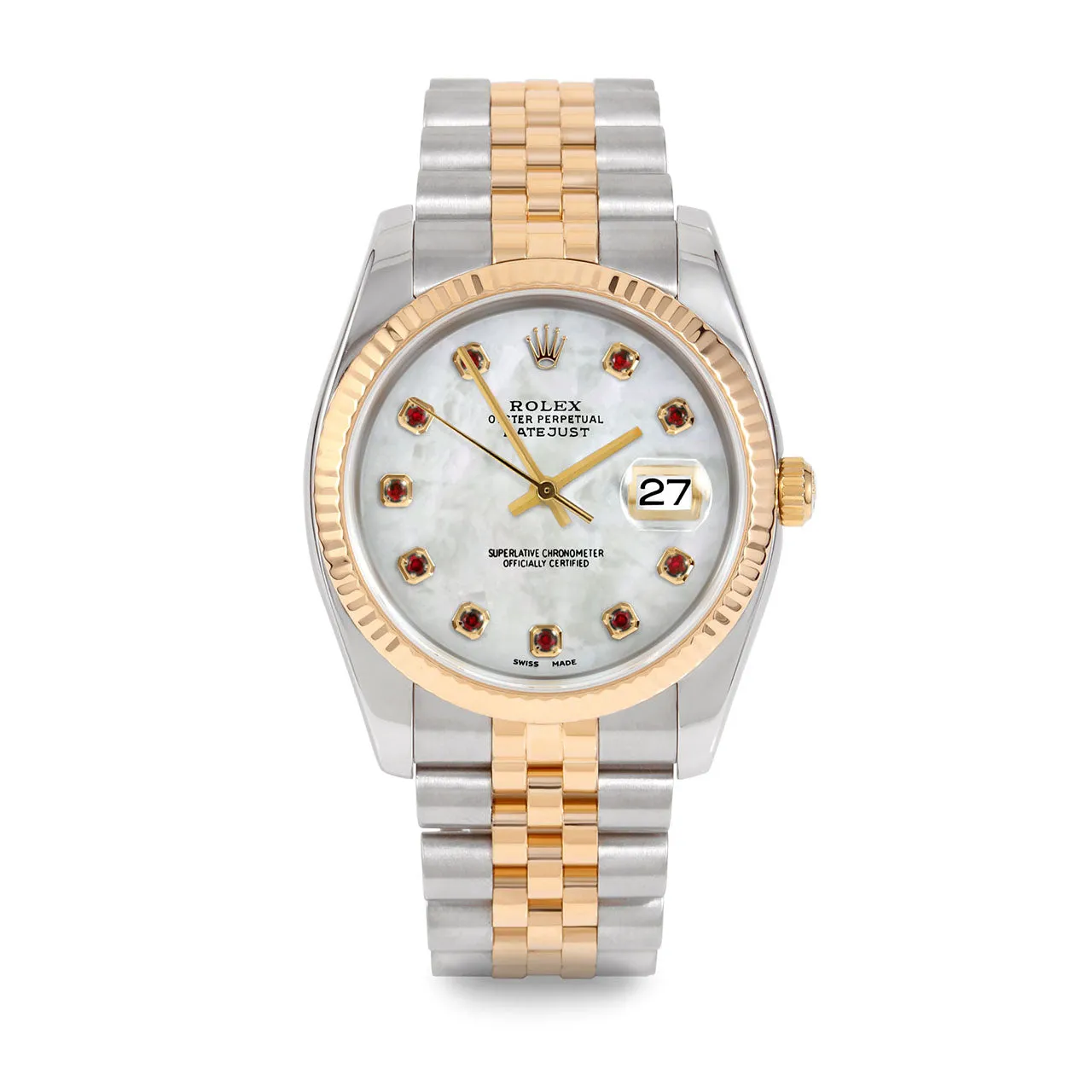 Rolex Datejust 36mm | 116233-WMOP-RBY-AM-FLT-JBL
