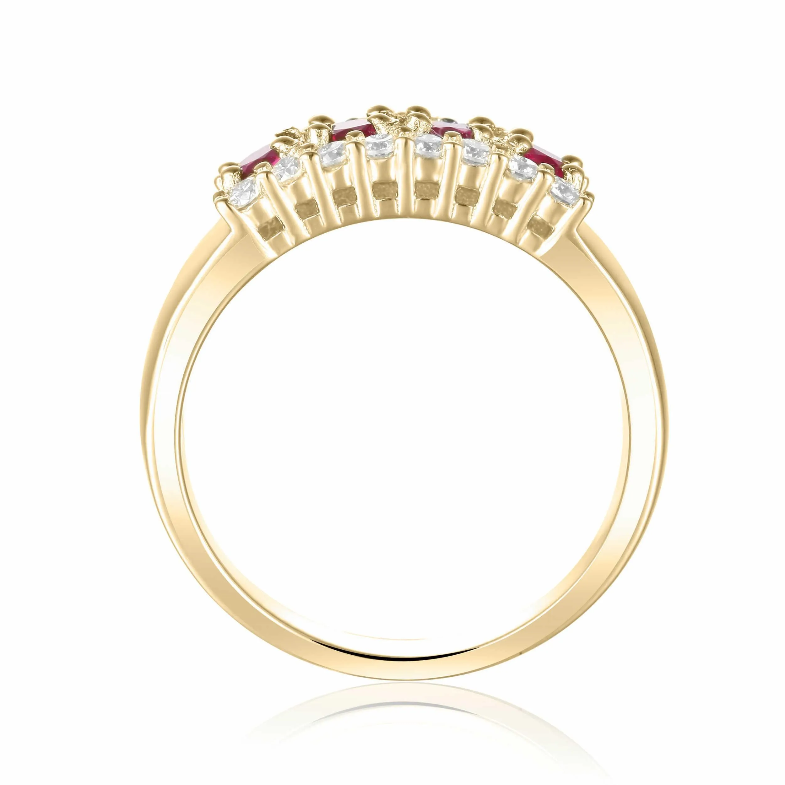 Ruby Chunky Statement Ring