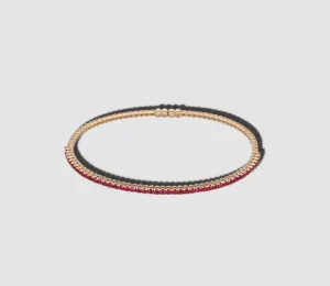 Ruby Tennis Bracelet