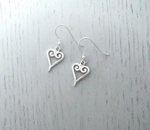 Viking Heart Earrings