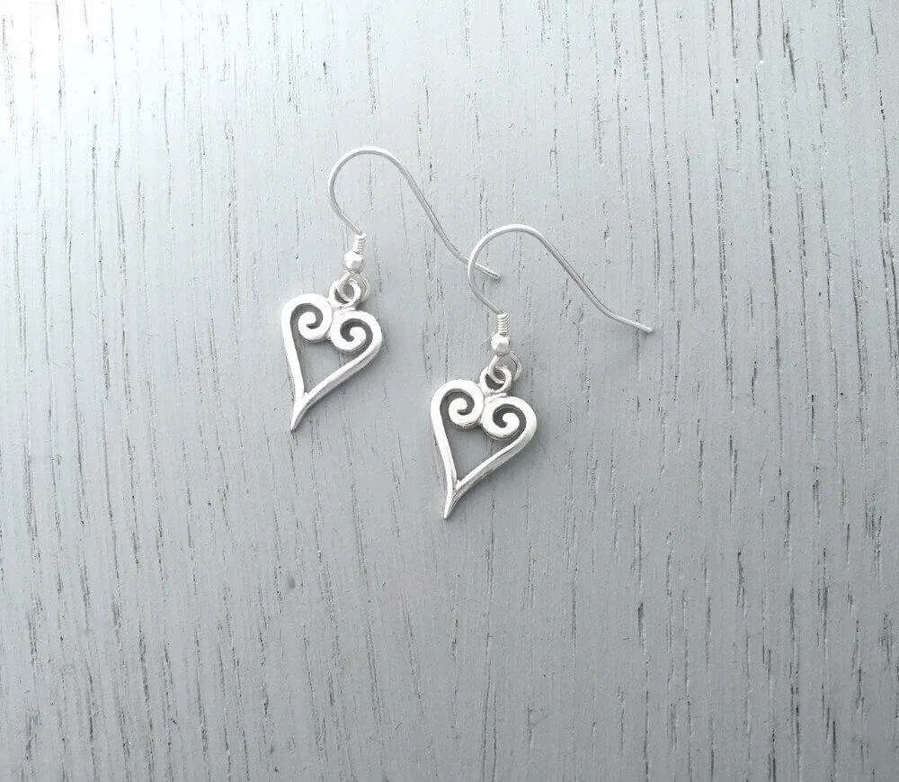 Viking Heart Earrings