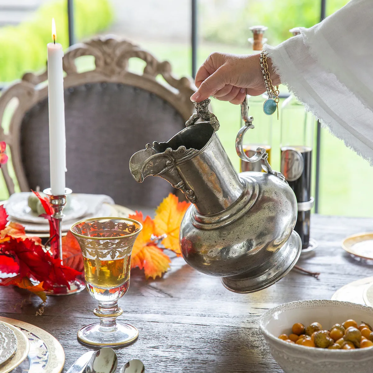 Vintage Ornate Pitcher