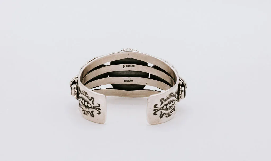 White Buffalo Onyx Cuff Bracelet